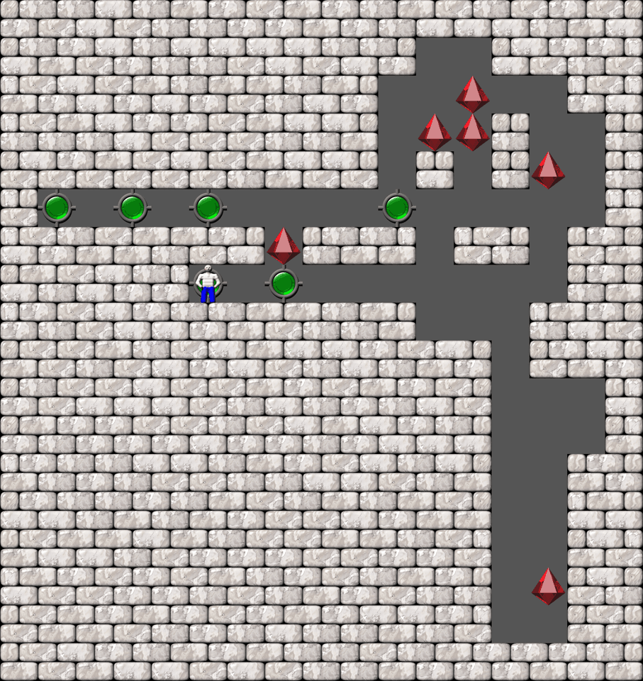 Sokoban More Bugs collections level 507